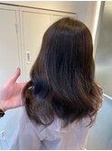 髪質改善＊ロングレイヤーグレーベージュ＊美髪【Zina船橋】