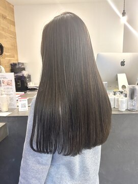 ドルセプラタ(Dulce plata) 髪質改善ストレート暗髪透明感うるツヤ美シルエット20代30代40代