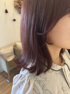 ルシード スタイル レクラ 栄生店(L'UCIDO STYLE L'eclat) ピンクカラー