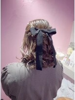 レイドバック(LAID BACK)&nbsp;ハーフアップ