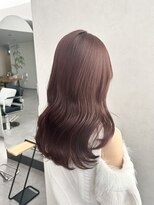 クム 横浜(qumu)&nbsp;【qumu MARIKO】ブリーチなしピンクベージュ