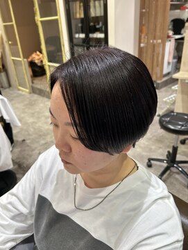 アンユヘアー 与野駅前店(unu.hair) 30代40代50代与野/イメチェン大人女性/ハンサムショート