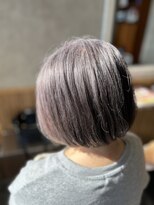 ニッケ ヘアーデザイン(nikke hair design) クリアグレイカラー
