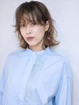 カナン(CANAAN) ゆるウェーブ　プチウルフ　前髪カット