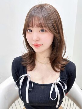 ノエシキカ(noe sikika) イメチェン/ホワイトブロンド/外ハネボブ/美髪/栄e6