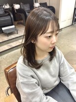 エトネ ヘアーサロン 仙台駅前(eTONe hair salon)&nbsp;ふんわり　ミディアムレイヤー