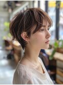 【ハンサムショート】洗練された大人のクールスタイル