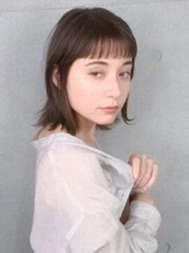 モーブ 代官山(mauve) チェリーブラウン/ミニウルフ/デジタルパーマ[代官山」