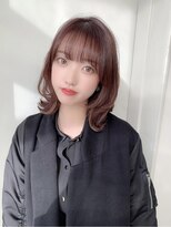 リルミー ミュエナ 大須 矢場町(Lilme myuena)&nbsp;【ブリーチなし】ラベンダーショコラ×レイヤーボブ　＊Lilme＊