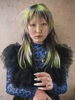 イル(iLe.)&nbsp;レイヤーカット/ウルフカット/ホワイトブロンド/外ハネボブ/美髪