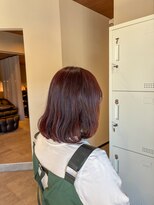 スリー バイ ザサロンフジサワ(THREE by the salon fujisawa)&nbsp;レッド＋ピンクカラー