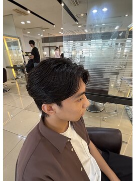 スタイル 成城学園前(STYLE) メンズセンターパートスタイル