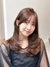 【新規深川指名】カット+髪質改善カラー+地毛風ストレート¥37,400→¥29,920