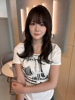 シダ(sida SAIIN)&nbsp;20代30代透明感ベージュセミロング