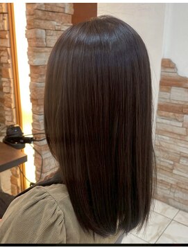 ルページ 千葉(lpage) 髪質改善/顔周りレイヤーカット/グレージュ[千葉/千葉駅]