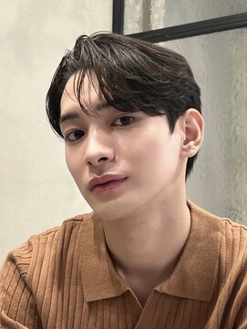 ロンドオム 池袋(Lond Homme) men's/顔周り/ニュアンスパーマ/黒染め/韓国/ダウンパーマ