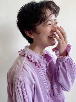 チルト(chillt.)の写真/【安城】大人女性のための隠れ家サロン◇上質なプライベート空間で大人可愛いショートスタイルを叶えます◎