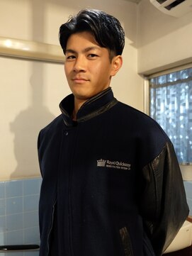 テテコケット(tete coquette) 刈り上げセンターパート × フェザーパーマ × ニュアンスパーマ