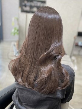 ロイ(Roi) グレージュ 赤み消し 透明感カラー 顔周りレイヤー