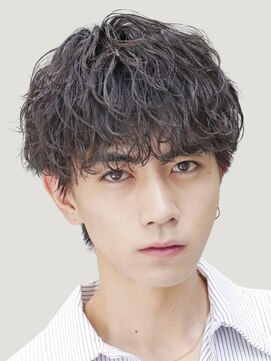 レタッチバイフィフス 大阪梅田(RETOUCH by fifth) 大阪梅田ツイストスパイラルパーマツイスパメンズマッシュ強め◆