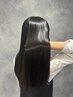 【U25限定】髪質改善プレミアムストレート¥18000