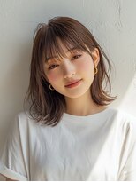 ハート 新子安店(HEART)&nbsp;新子安/ミルクティーブロンド/ダークブルー/デジタルパーマ