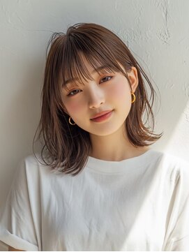 ハート 新子安店(HEART) 新子安/ミルクティーブロンド/ダークブルー/デジタルパーマ