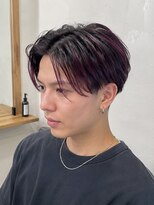 ラディックス(LADiX) ボルドーカラーで作る大人マッシュ