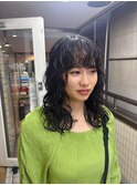 朝が楽になる柔らかウェーブパーマ