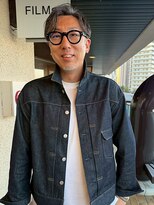 フィルム(FiLMs)&nbsp;大人メンズカット/ショート/シルバーアッシュ