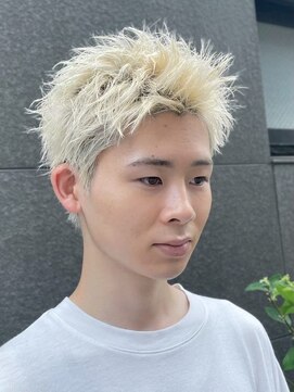 クオル キャスト 神戸三宮(QOL×cast) ハイトーンブリーチショート