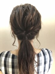 ☆夏のヘアアレンジ:IVY  Suzu