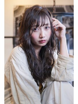 ケイト(kate) 【kate】大宮　フォギーベージュ×ゆるふわモテロング