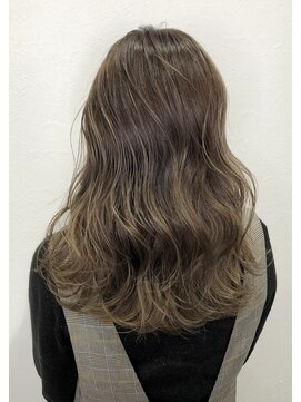 バベル(BABEL Hair Design) 【BABEL】ハイライトグラデーション＿アッシュブラウン