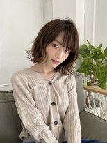 ロンドプランタン 恵比寿(Lond Printemps)&nbsp;【Lond printemps水野】アッシュブラウン外ハネワンレンボブ