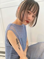 ノーカ 代官山(nohka)&nbsp;インナーカラーボブ