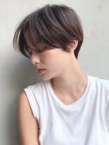 アイティー バイ アルバム 中野店(IT by ALBUM)&nbsp;タイトマッシュショート_オリーブカラー_ba308691