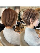 バンプ ギンザ(BUMP GINZA)&nbsp;絶壁解消×クールショート×横顔美人　【安野】