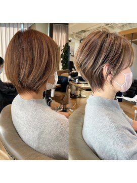 バンプ ギンザ(BUMP GINZA) 絶壁解消×クールショート×横顔美人　【安野】