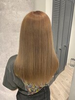 ルーブ トウキョウ(Loob. TOKYO)&nbsp;黒染め履歴あり。ケアブリーチでつくるベージュカラー【池袋】