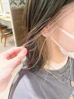 ネオリーブカップ 町田店(Neolive capu)&nbsp;イヤリングカラー×ホワイトベージュ【Neolive capu町田】