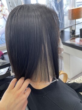 フレンズ 平岡店(friend's) 【札幌平岡 デザインカラー(インナーカラー)】 五十嵐美穂