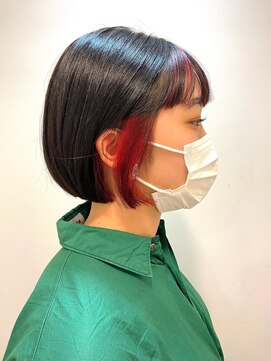 レンジシキチジョウジ (RENJISHI KICHIJOJI) ビビットカラーボブ2【RENJISHI】