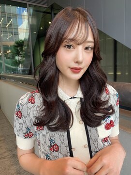 ロンド ロビン 栄(Lond robin) 【Lond robin】河野まい　韓国風/くびれヘア/メルティカラー