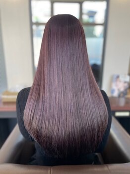 ヘアー デザイン トゥナンテ(hair design tunante)の写真/人気の《アディクシーカラー》取扱い♪透け感のある柔らかい空気感をまとった外国人風styleへ☆