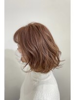 クリアリティ ヘアーサロン 京都駅前本店(clarity hair salon)&nbsp;ハイトーンピンクベージュなボブ　@1101_hairstyle●019●