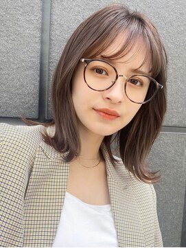 ガーデン 銀座(GARDEN) くびれヘア アプリコットオレンジ 夏 ハイライトカラー