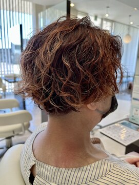 アメイジングヘアー 美沢店(AMAZING HAIR) ショートヘア×ウェーブパーマ