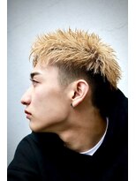 アストラ(ASTRA)&nbsp;ザクザクショート　ハイトーン　アップバング　刈り上げ