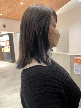 サラビューティーサイト 志免店(SARA Beauty Sight) ブルーインナーカラー！！